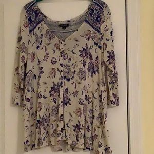 Lucky Brand tunic top